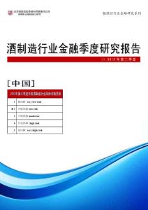 中國酒制造行業金融季度研究報告2012年