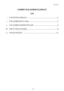 合成橡膠行業企業發展現狀及戰略定位