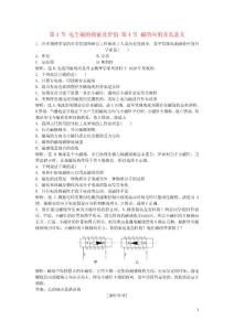 2019_2020學年高中物理第2章磁及其應用第3節電生磁的探索及價值第4節磁的應用及其意義隨堂演練含解析魯科版選修1_1