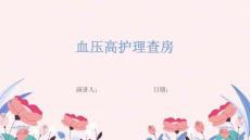 血压高护理查房