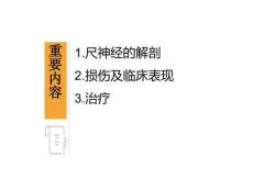 尺神经损伤诊断与治疗策略培训课件