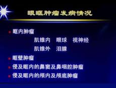 眶內腫瘤CT與MRI綜合診斷策略培訓課件