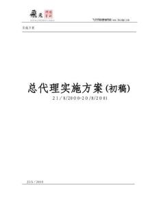 2025年上市公司总代理运营方案