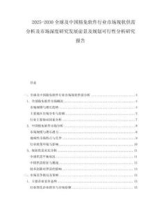 2025-2030全球及中国豁免软件行业市场现状供需分析及市场深度研究发展前景及规划可行性分析研究报告