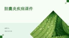 胆囊炎疾病课件
