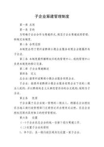 2025年公司管理制度