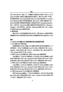 腺苷A2a受体在肺上皮细胞间质转分化及实验性矽肺中的作用