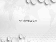 慢性淋巴细胞白血病讲课文档培训课件