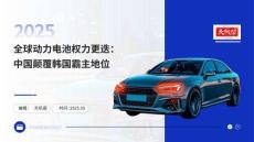 全球動力電池權力更迭：中國顛覆韓國霸主地位