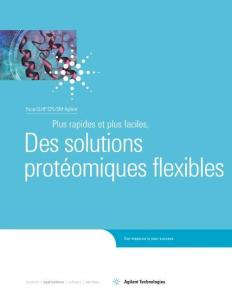 Agilent安捷倫French Version - Faster easier flexible proteomics solutions 說明書