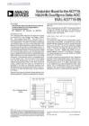 ANALOG DEVICES亞德諾EVAL-AD7719-EB Evaluation Board for the AD7719 16&24-Bit Dual Sigma Delta ADC 數(shù)據(jù)手冊(cè)