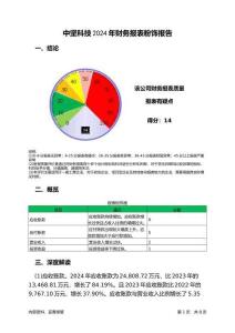 中堅(jiān)科技2024年財(cái)務(wù)報(bào)表粉飾報(bào)告