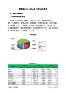 百事泰2024年財(cái)務(wù)分析詳細(xì)報(bào)告