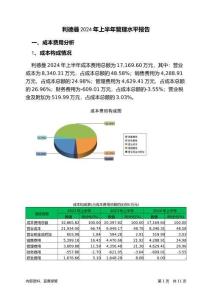 利德曼2024年上半年管理水平報(bào)告