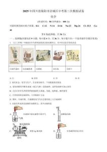 2025年四川省綿陽市涪城區(qū)中考三模化學(xué)試題
