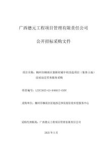 某某城中村改造項(xiàng)目（集體土地）房屋動(dòng)遷勞務(wù)服務(wù)采購(gòu)文件