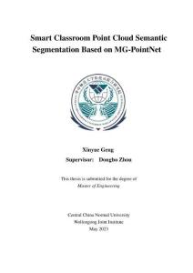 Smart Classroom Point Cloud Semantic Segmentation