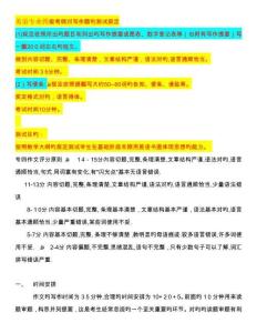 2025年專四寫作技巧