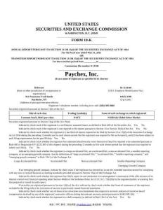 【SEC-2025行業(yè)研究報(bào)告】Form 10-K PAYCHEX INC