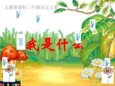（人教新課標）二年級語文上冊課件 我是什么 4