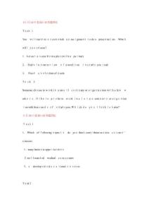 托福獨立口語真題