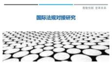 國際法規對接研究最佳分析