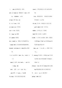 河北省專接本公共英語知識點