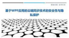基于WPF應(yīng)用的云端同步技術(shù)的安全性與隱私保護(hù)最佳分析
