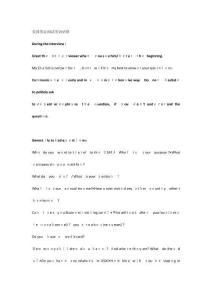 美國簽證面試英語培訓