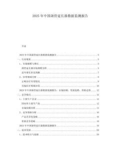 2025年中国颌骨延长器数据监测报告