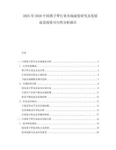 2025至2030中國鑿子犁行業(yè)市場深度研究及發(fā)展前景投資可行性分析報告