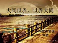 大同世界-世界大同