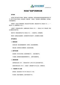 7.28鐵合金廠的廢氣來源和治理