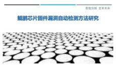 鯤鵬芯片固件漏洞自動檢測方法研究最佳分析
