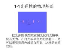 第一章光彈性的基本原理