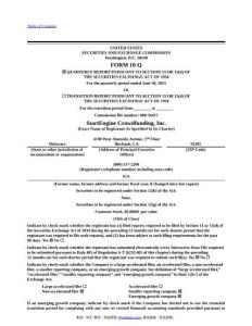 【SEC-2025行業(yè)研究報(bào)告】Form 10-Q STARTENGINE CROWDFUNDING INC.