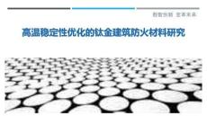 高溫穩定性優化的鈦金建筑防火材料研究最佳分析
