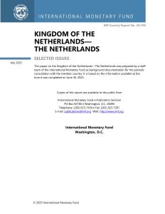 IMF-荷蘭王國----荷蘭：若干問題（英）-2025.7-42頁