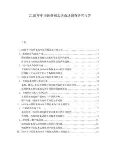 2025年中國(guó)鏈條探水鉆市場(chǎng)調(diào)查研究報(bào)告