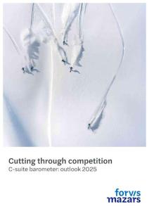 突破競爭：2025年亞太區高管晴雨表展望報告