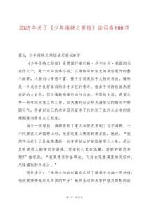 2025年關(guān)于《少年維特之苦惱》讀后感800字