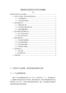 某地熱井的項目可行性分析案例【6200字】