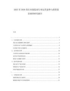 2025至2030蘇打水制造商行業(yè)運(yùn)營(yíng)態(tài)勢(shì)與投資前景調(diào)查研究報(bào)告
