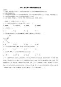2025年石獅市中考數(shù)學(xué)模擬試題含解析