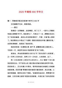 2025年橄欖900字作文