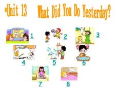 Unit 13 What Did You Do Yesterday.(2)ppt