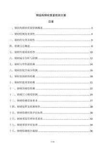 鋼結(jié)構(gòu)鋼材質(zhì)量檢測方案