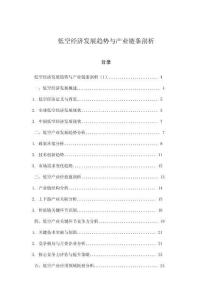 低空經(jīng)濟(jì)發(fā)展趨勢(shì)與產(chǎn)業(yè)鏈條剖析