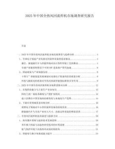 2025年中國全熱風(fēng)回流焊機(jī)市場調(diào)查研究報(bào)告