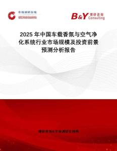 2025年中國車載香氛與空氣凈化系統(tǒng)行業(yè)市場規(guī)模及投資前景預測分析報告